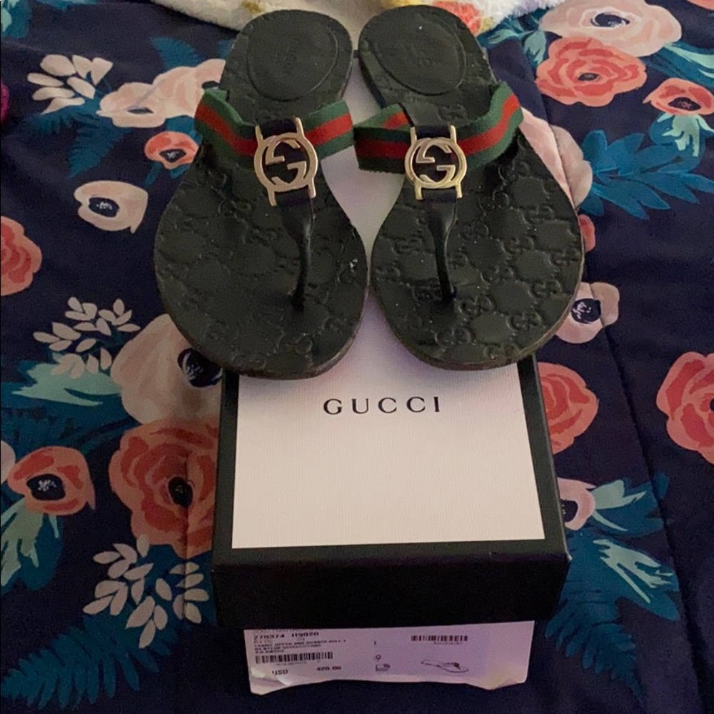 Authentic Gucci slides
